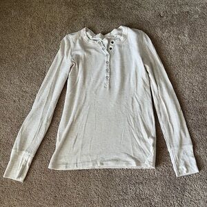 cream aerie long sleeve